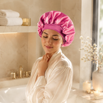 CloudSeal Shower Cap Frizz Free Waterproof Satin Fit
