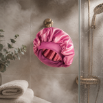 CloudSeal Shower Cap Frizz Free Waterproof Satin Fit