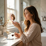 Reflect Mini Eloveya LED Compact Mirror Bright Touch Up