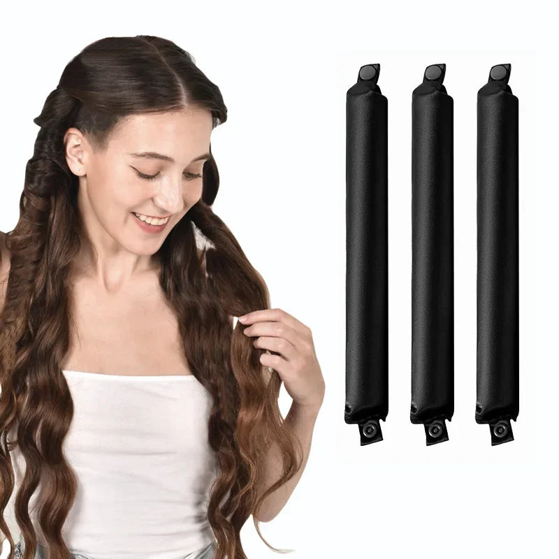 CloudCurl Eloveya Heatless Curlers Overnight Waves Satin